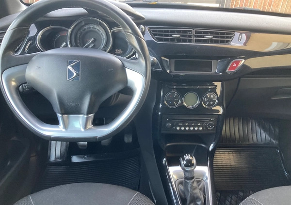 Citroen DS3 cena 26900 przebieg: 152000, rok produkcji 2014 z Białystok małe 56